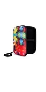 USA GEAR Hard Shell Case - Geometric