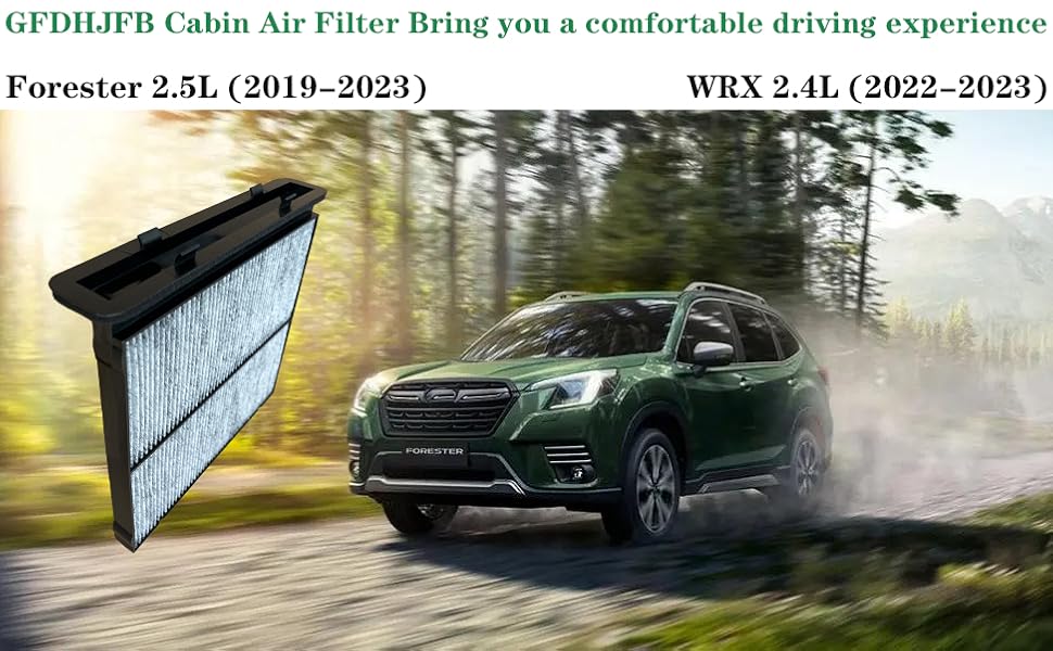 Amazon.com: 2 Pack Cabin Air Filter for Subaru Forester 2019 2020 2021 ...