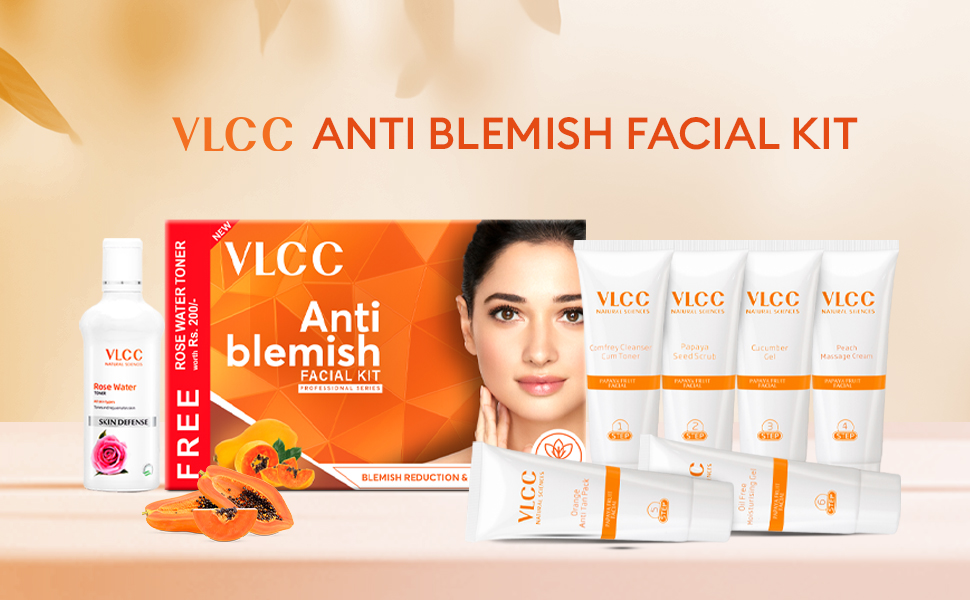 VLCC Anti Blemish Facial Kit - 7