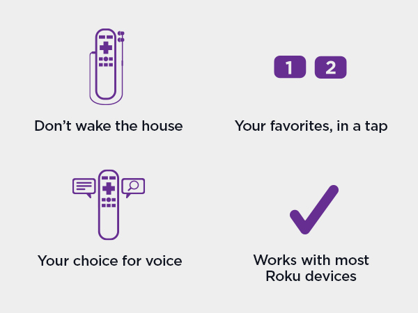 roku premier remote, roku player remote, roku tv remote with voice control, universal remote roku