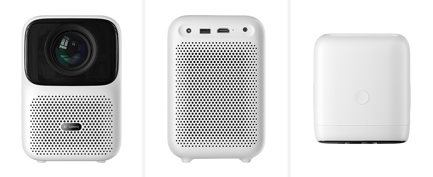 Portable Projector, Android TV 9.0, 450ANSI Lumen, Native 1080P & 4K Supported