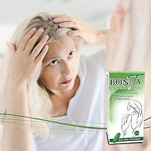 bonita checking hair