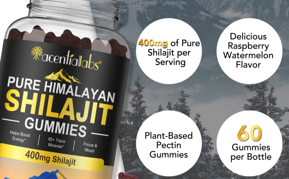 Shilajit Gummies