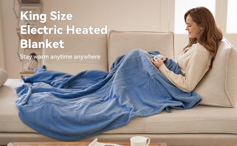 Warm Storm Electric Blanket King Size Single Controller