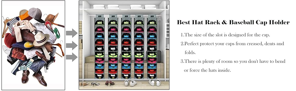 hat storage organizer