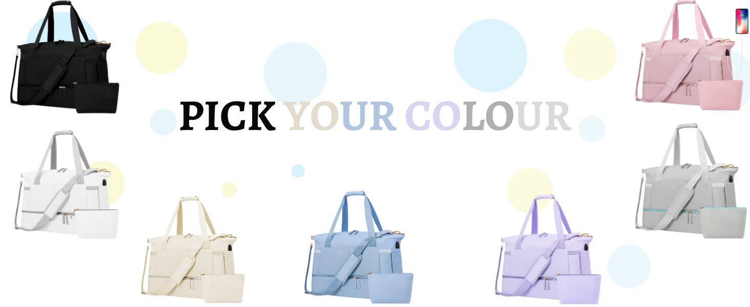 skytone gym bag for men women travel duffel