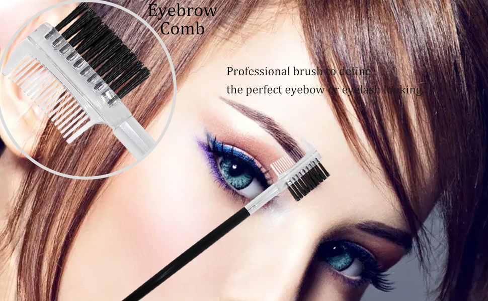 102 Disposable Eye lash Brush Mascara Wands Spoolies