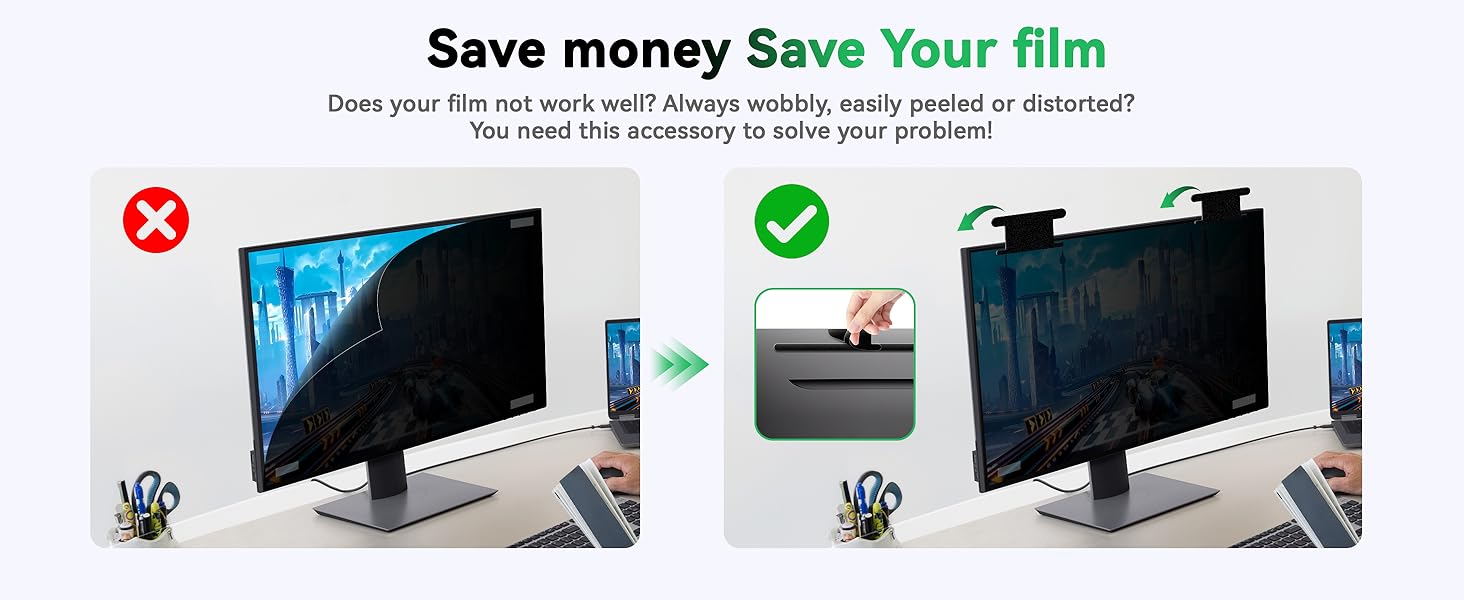 24 inch privacy screen for monitor