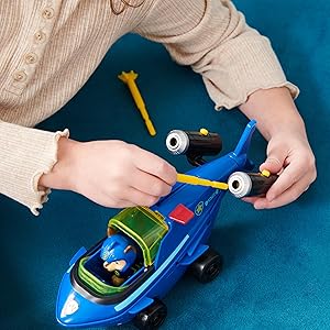 Pat Patrouille Véhicule Paw Patrol Chase voiture figurine Jouet Pat Patrouille Jouet enfant 3 ans