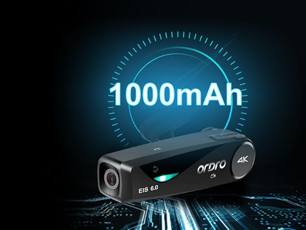 Amazon.com : ORDRO EP6 Plus Head Mounted Camera 4K Video