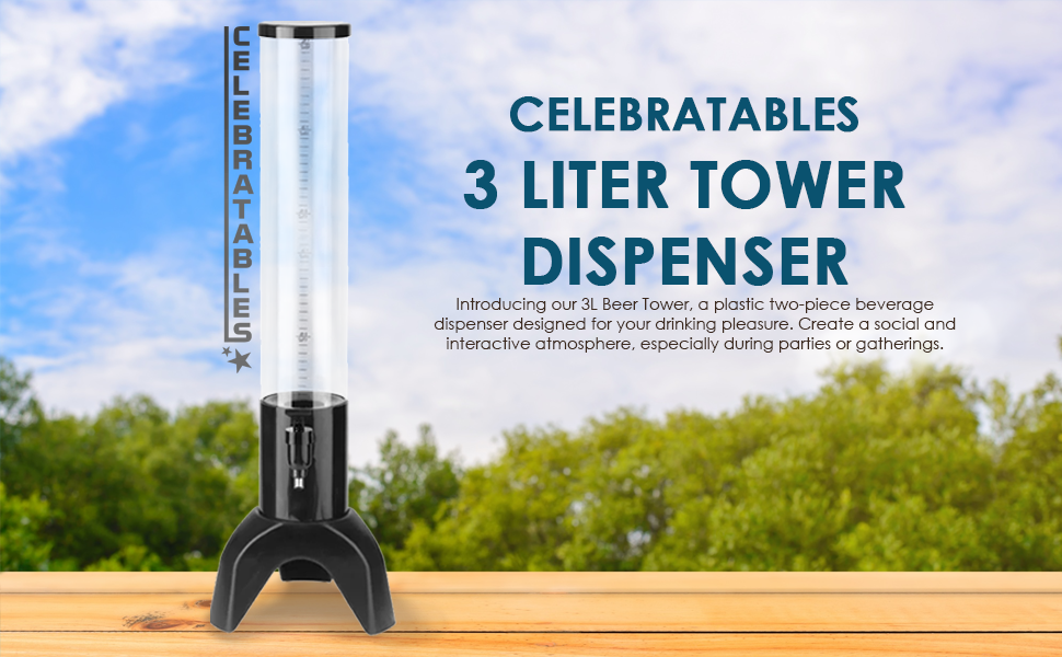 3 LITER TOWER DISPENSER