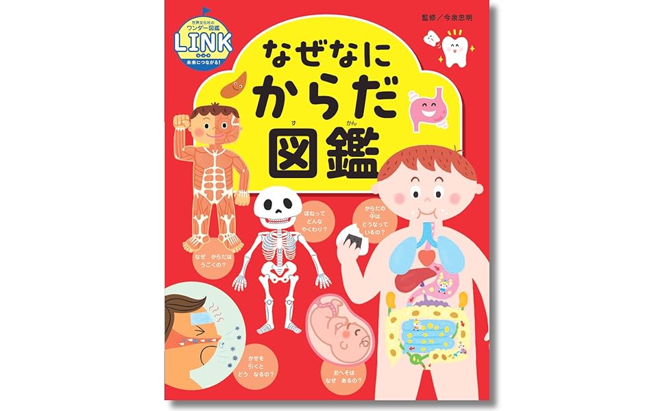なぜなにからだ図鑑 (世界文化社のワンダー図鑑LINK) | 今泉