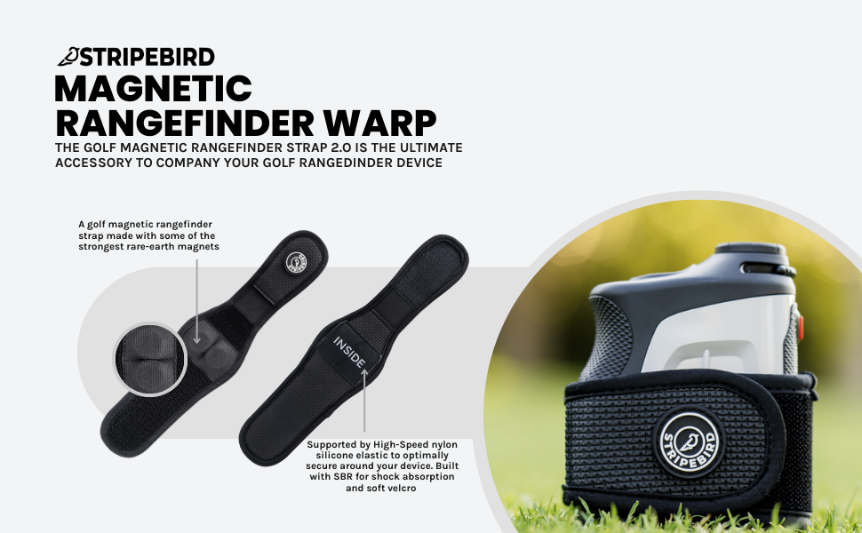 golf magnetic rangefinder strap