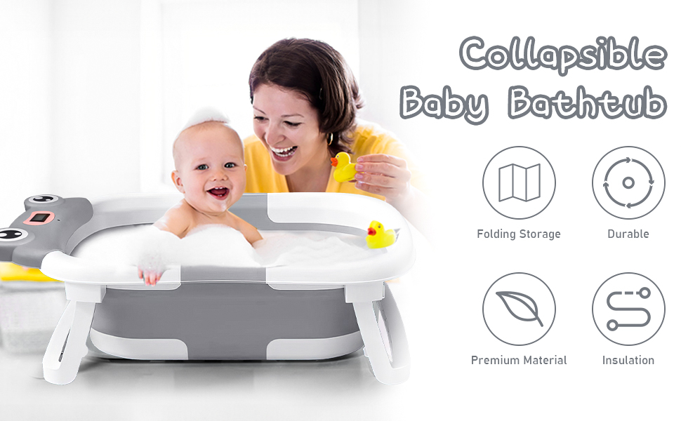 baby shower tub infant bath tub collapsible baby bathtub