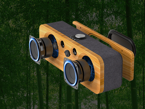 DOSS SoundBox H200 50W Home Bluetooth Speaker with Dual 3.5