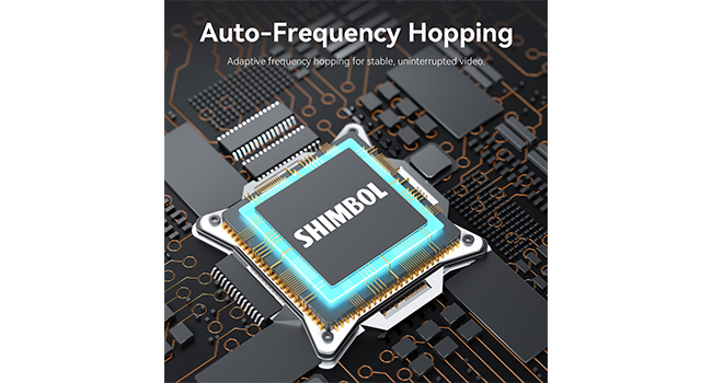 Table showing technical parameters of Shimbol TP Nano Transmitter and Receiver