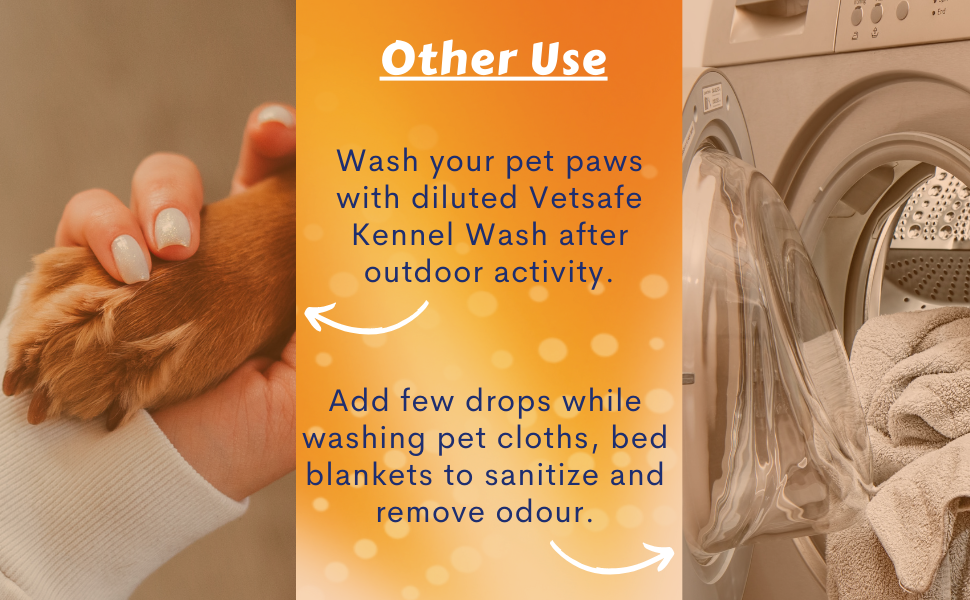 VetSafe Kennel wash 5000 ml Pet area refreshener Kennel cleaner