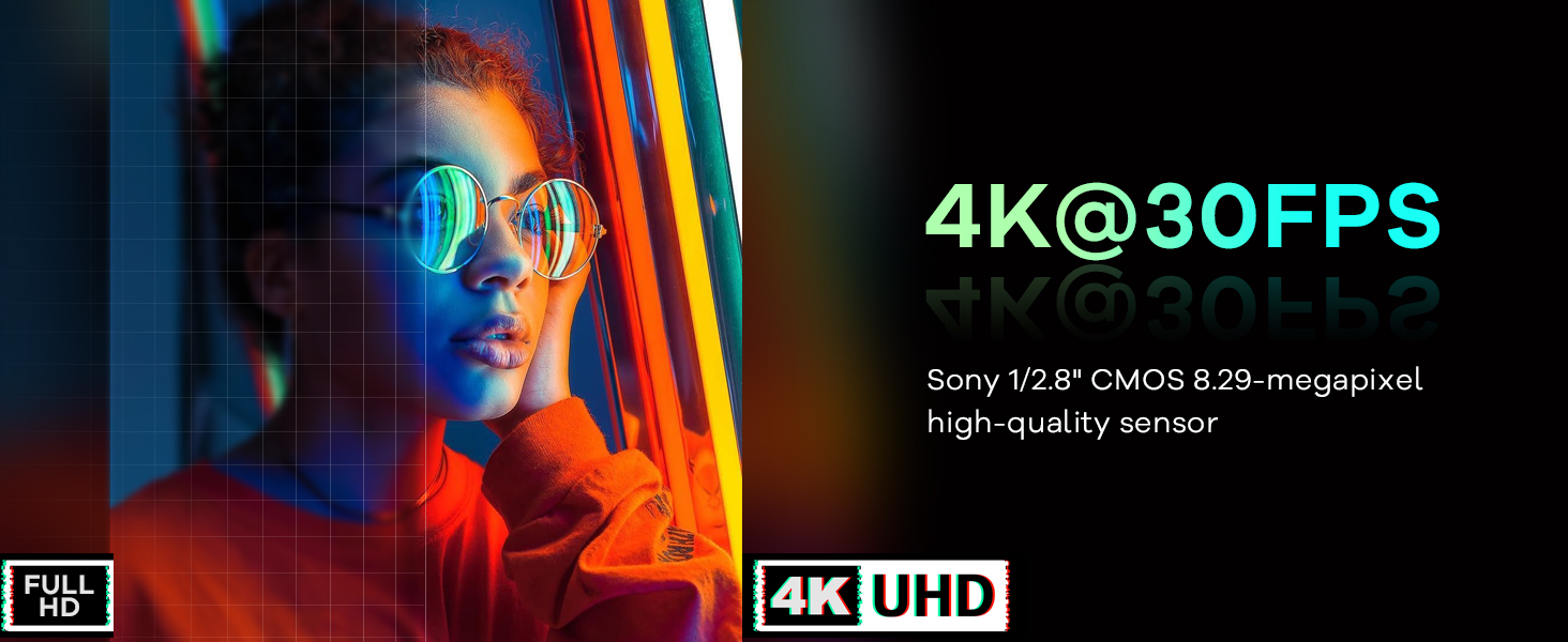 4K 30FPS PTZ Camera