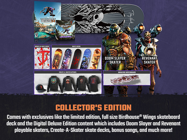 Amazon.com: Tony Hawk's™ Pro Skater™ 3 + 4 – Collector's