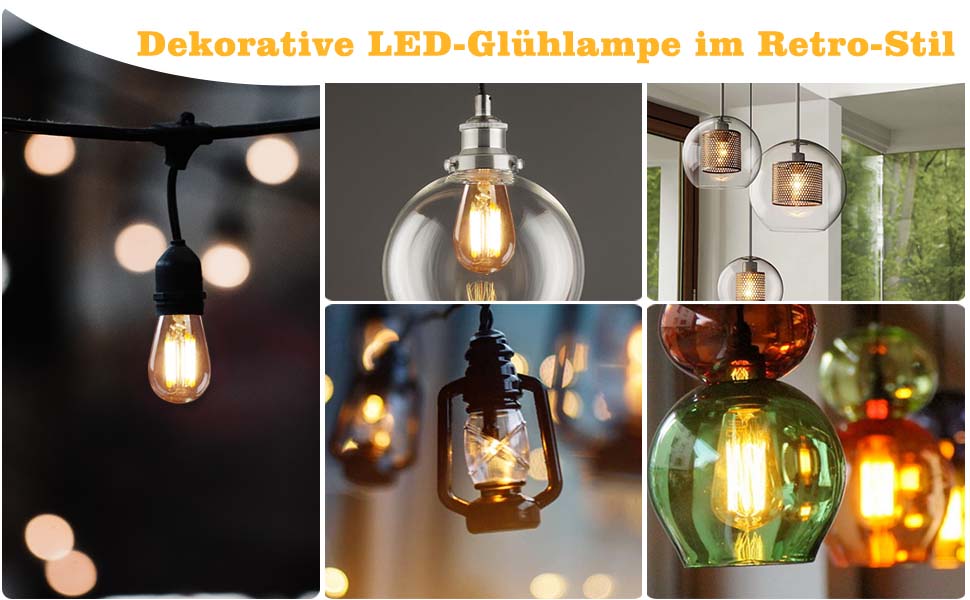 gl¨¹hlampe e14 vintage