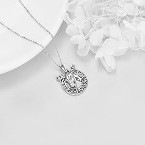 アクセサリー GLUCK Twist Horseshoe Necklace S925 ツイストホースシューネックレス Twist Horseshoe Necklace S925