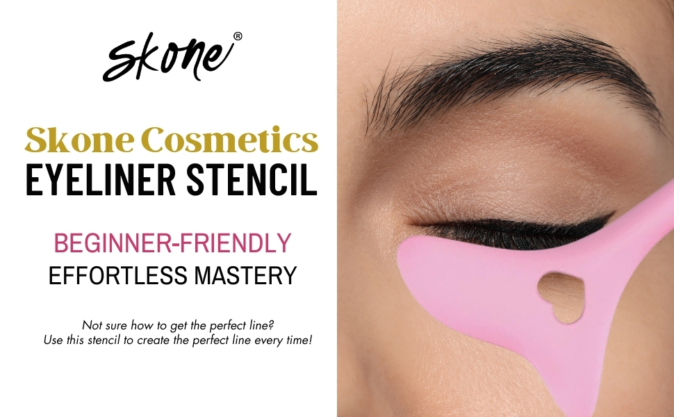 Perfict Wing Linie Eyeliner Stencil Beginner-friendly