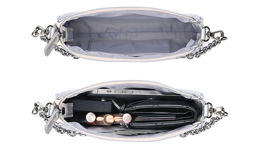 GAYI URBAN Snakeskin Shoulder Bag for Women, Small 90s Retro