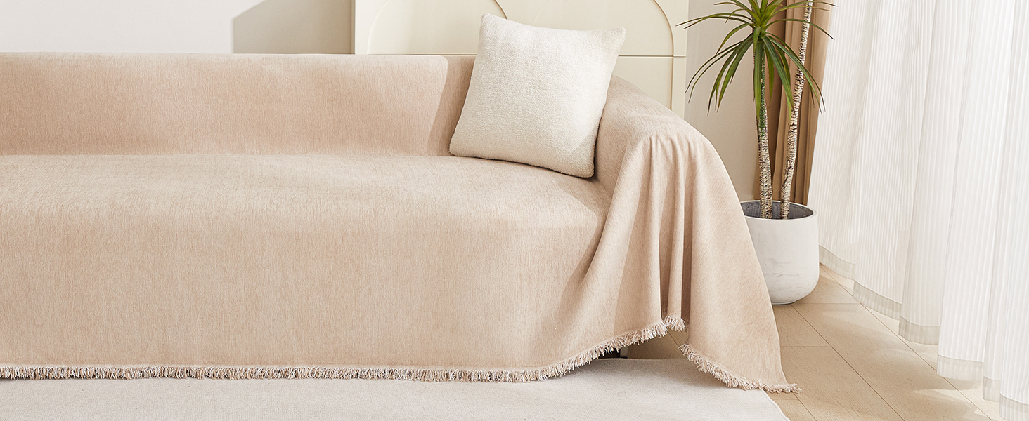 Made of chenille Fabric will bring your sofa a new look