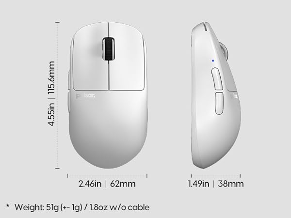Amazon.com: Pulsar Gaming Gears X2H v3 Wireless Gaming Mouse