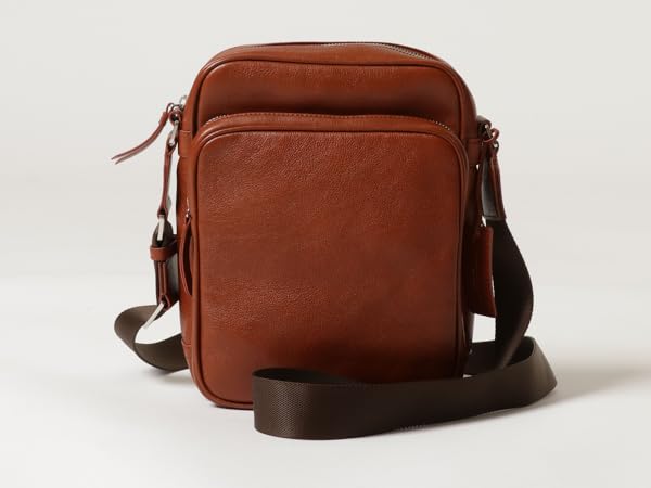 Amazon | [G Genuine Leather] ナチュラルシュリンクレザー
