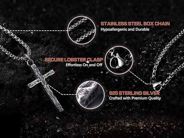 sterling silver chain for men