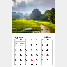 ナショナル ジオグラフィック カレンダー2026 世界にひとつの風景 4月