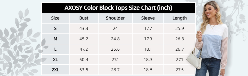 AXOSY Women Long Sleeve Shirts