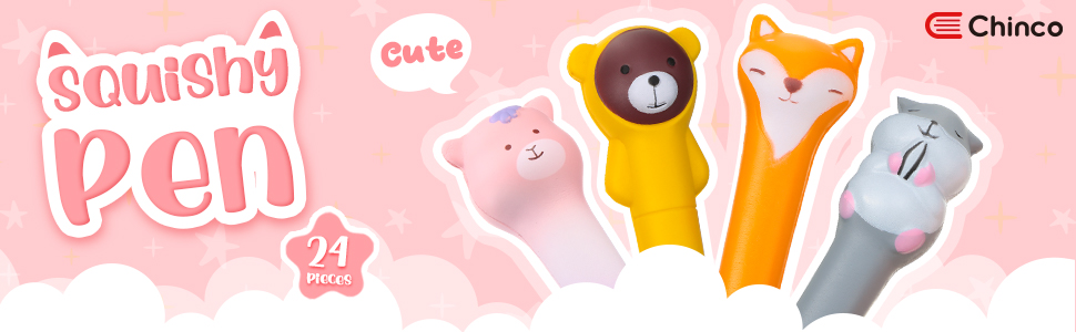 Amazon.com: Chinco 24 Pcs Cute Kawaii Pen Accessories For