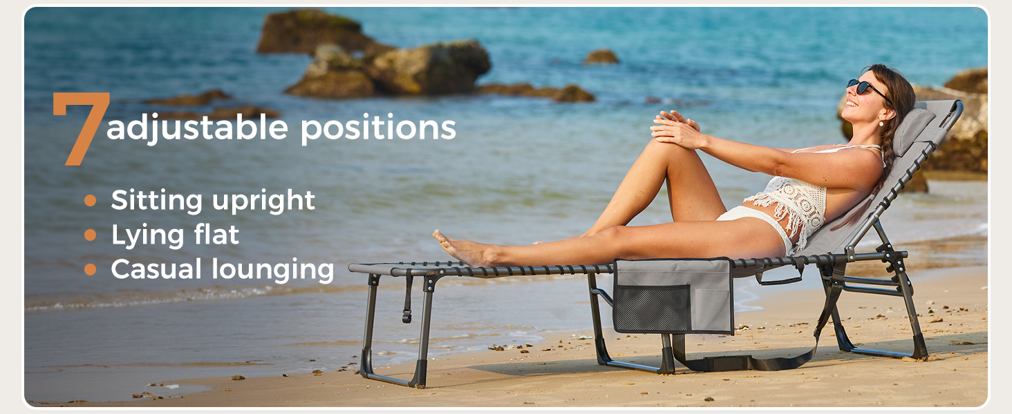 Adjustable Reclining Chaise