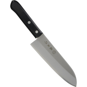 [2個セット] D.P. ゴールド 三徳包丁[170mm] Amazon｜藤寅作 三徳 170mm 日本製 コバルト合金鋼 両刃 肉・魚