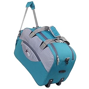 Travel duffel bag with wheels