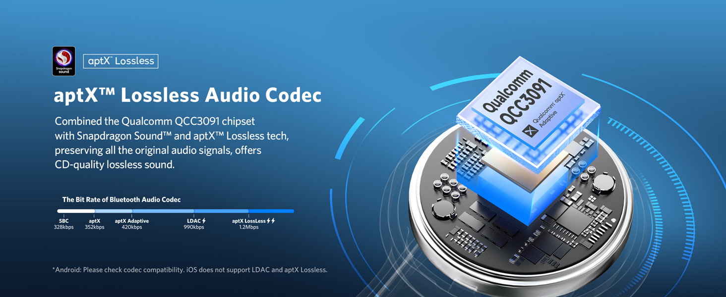 hi-res radio bluetooth earbuds noise cancelling