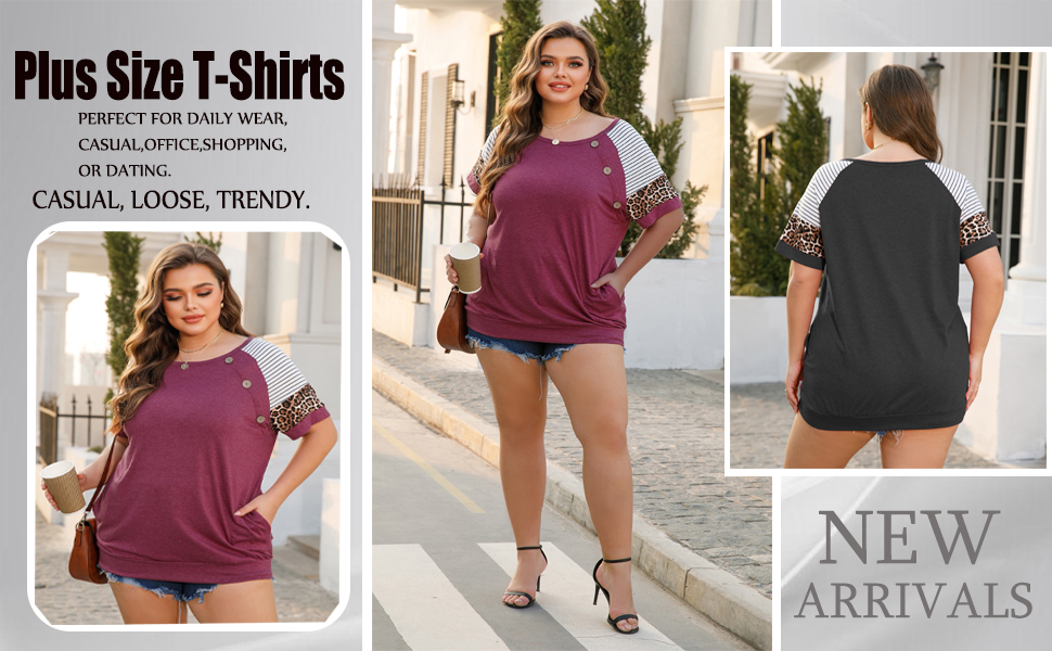 Plus Size T-Shirts
