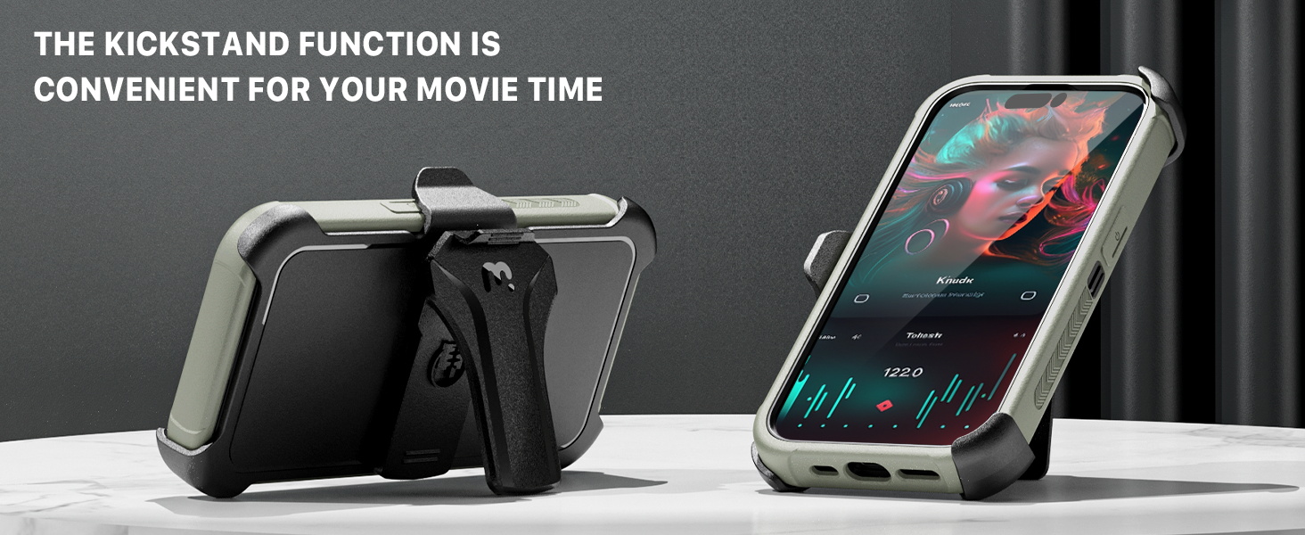 THE KICKSTAND FUNCTION ISCONVENIENT FOR YOUR MOVIE TIME