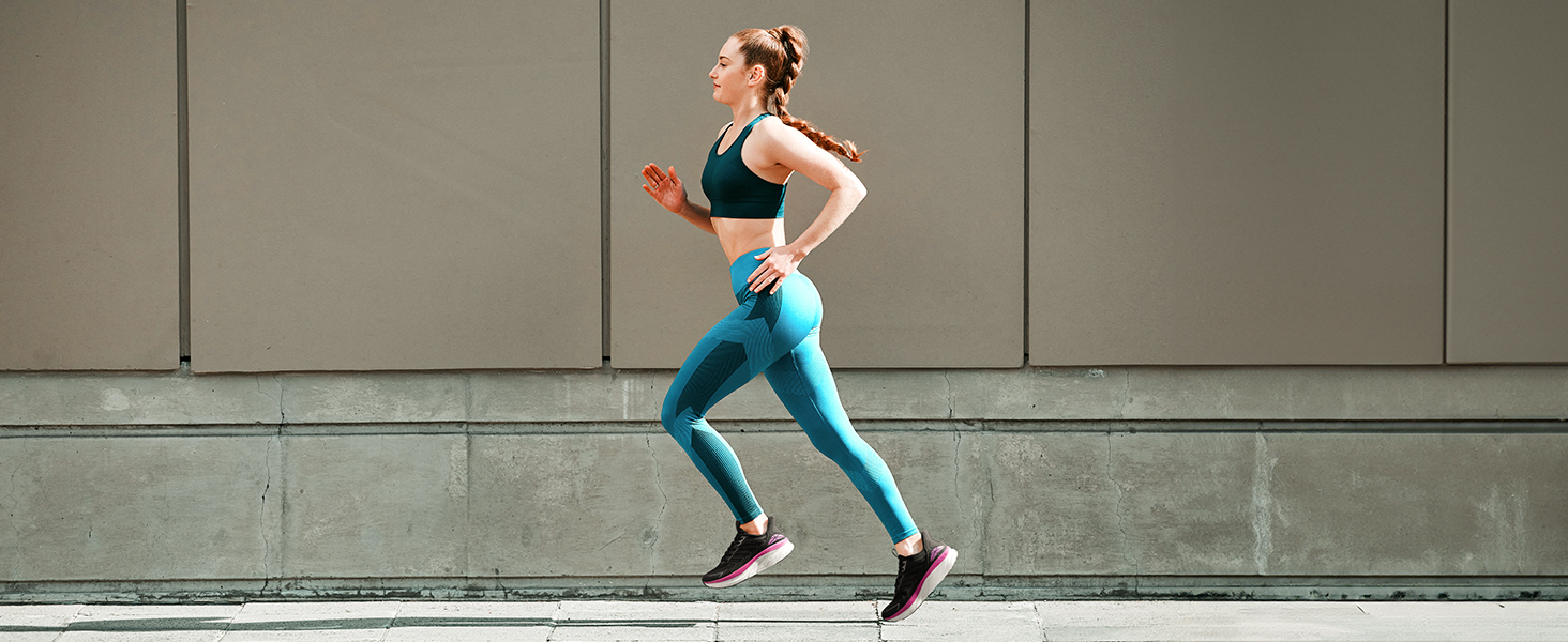 ALLSWIFIT women slip on walking running tennis sneakers