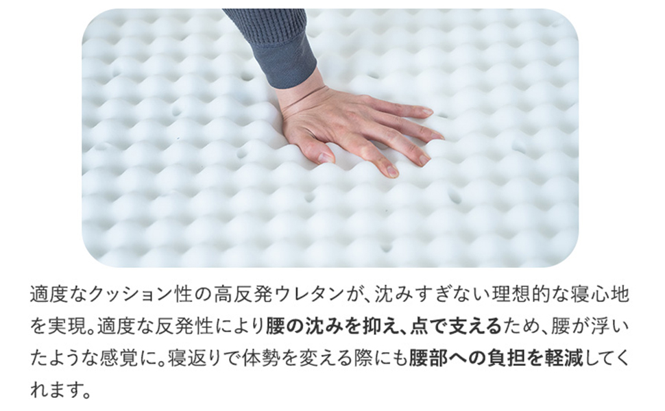 Amazon.co.jp: 公式 カラーフォーム 風が通るライトなマットレス