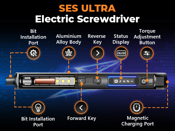 DORY様 Amazon.com: AM ARROWMAX Electric Screwdriver, 74 in 1 Mini