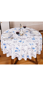 floral tablecloth