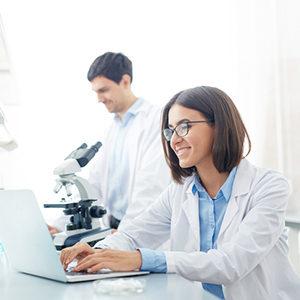 Researchers, scientists, laboratory