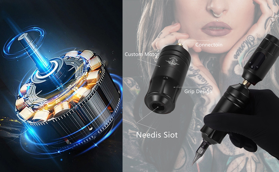 Tattoo Guns Professional KitCordless Tattoo Pen Kit