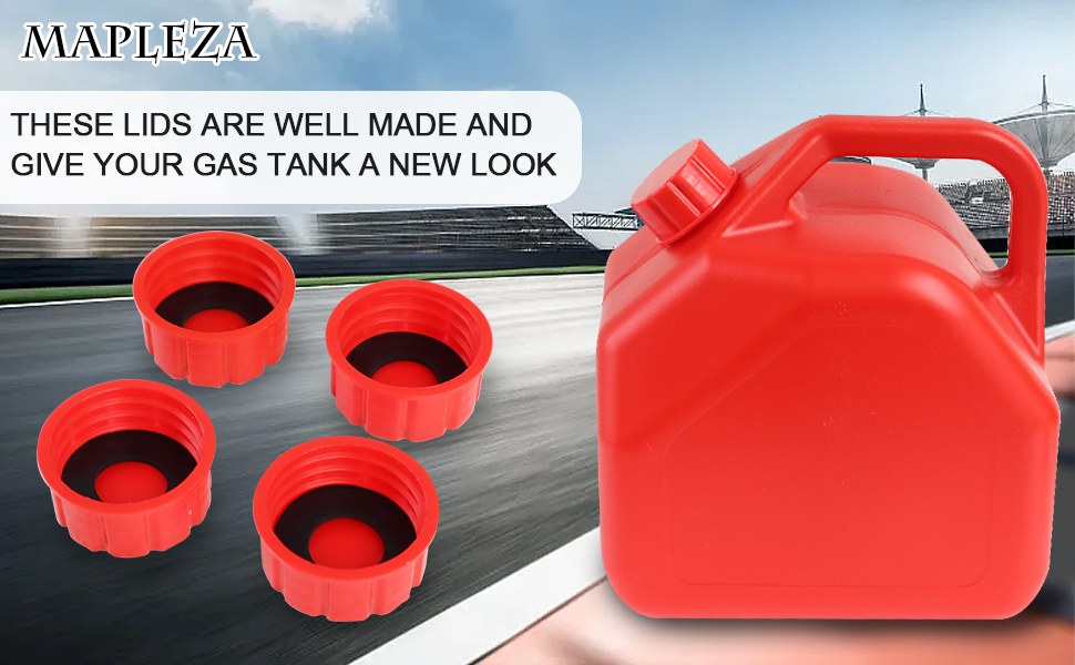Mapleza Professional 5Gallon Gas Can with Replacement Cap Durable, Portable Gas