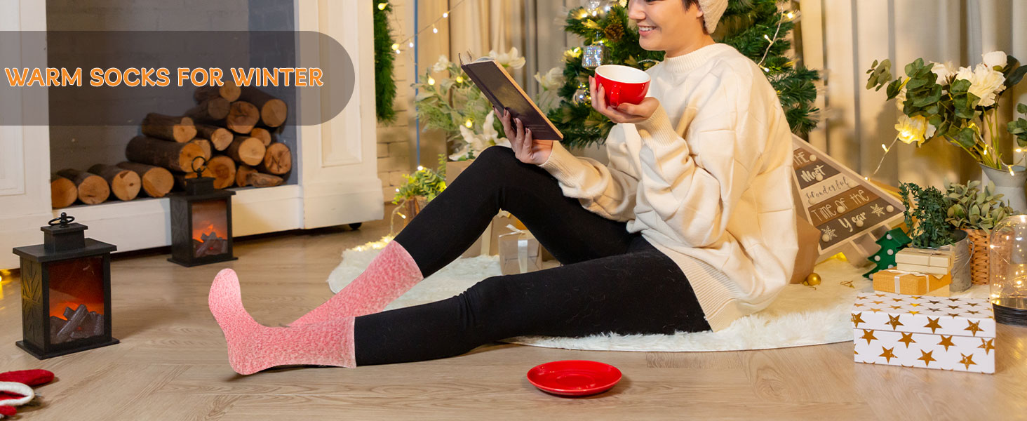  Fuzzy Slipper Socks