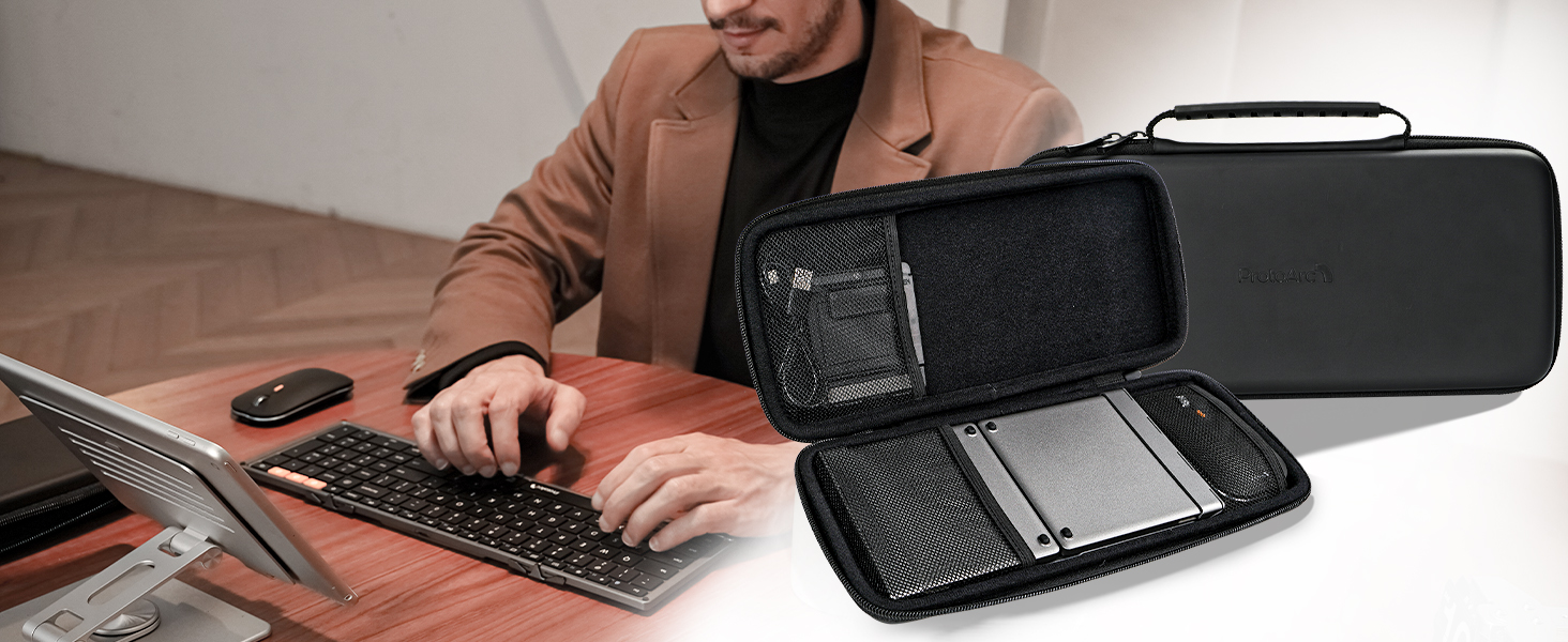 Foldable Keyboard and Mouse, ProtoArc XKM01 Folding