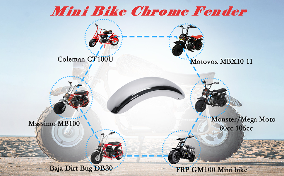 mmb80 chrome fender